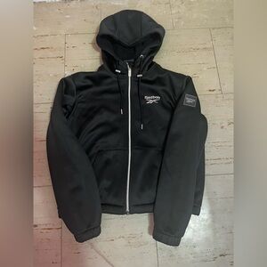 Women’s Reebok Black Full-Zip Hoodie